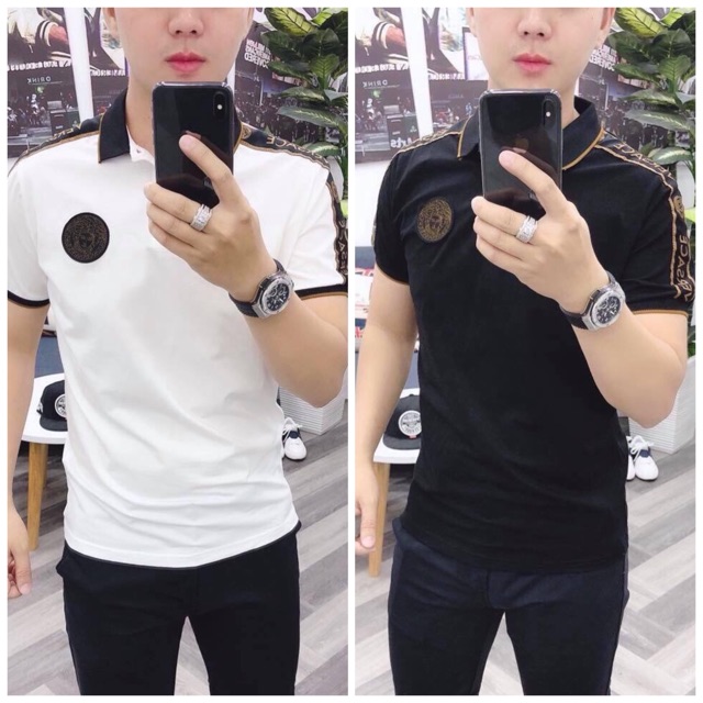 Áo thun nam ngắn tay cổ bẻ mẫu mới đẹp giá rẻ,áo phông TCS 121 | BigBuy360 - bigbuy360.vn