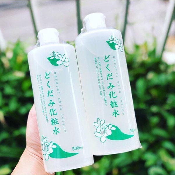 Nước hoa hồng lotion toner diếp cá Dokudami ngăn ngừa mụn 500ml - GIBE STORE