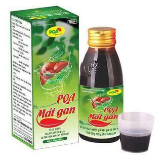 PQA Mát Gan: men gan cao,nóng trong,nóng gan- chai 125ml