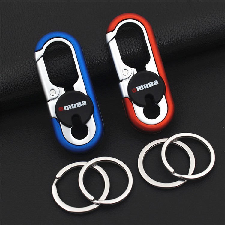 [Mã LIFEXANH03 giảm 10% đơn 500K] Móc khoá xe máy ô tô OMUDA chốt móc đĩa quần inox cao cấp 3746