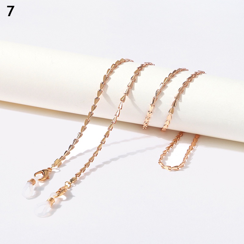 Dây Đeo Kính Bằng Kim Loại Đa Năng Phong Cách Âu Mỹ Thời Trang