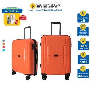 Vali kéo du lịch cao cấp TRAVELKING-888 kích thước 20, 24 inch chính hãng Hùng Phát - Bảo hành 5 năm