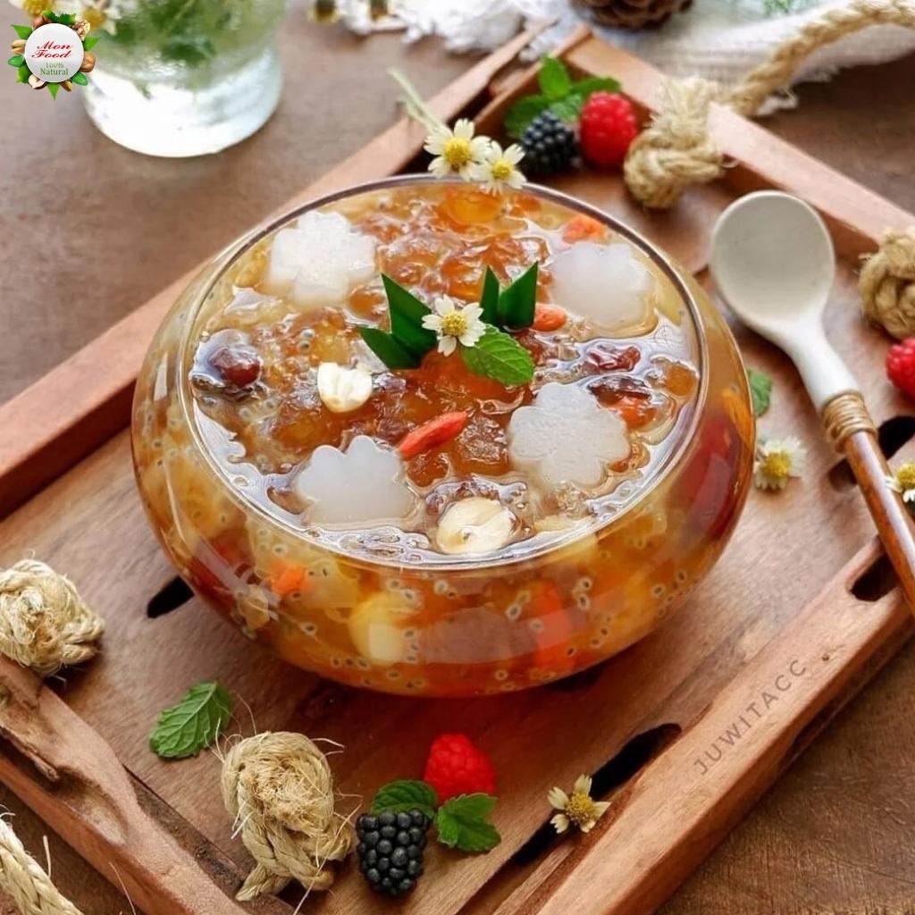 Set Chè Dưỡng Nhan Tuyết Yến 13 Vị, Chè Tuyết Yến Đẹp Da, Thơm Ngon, Bổ Dưỡng Tofood86