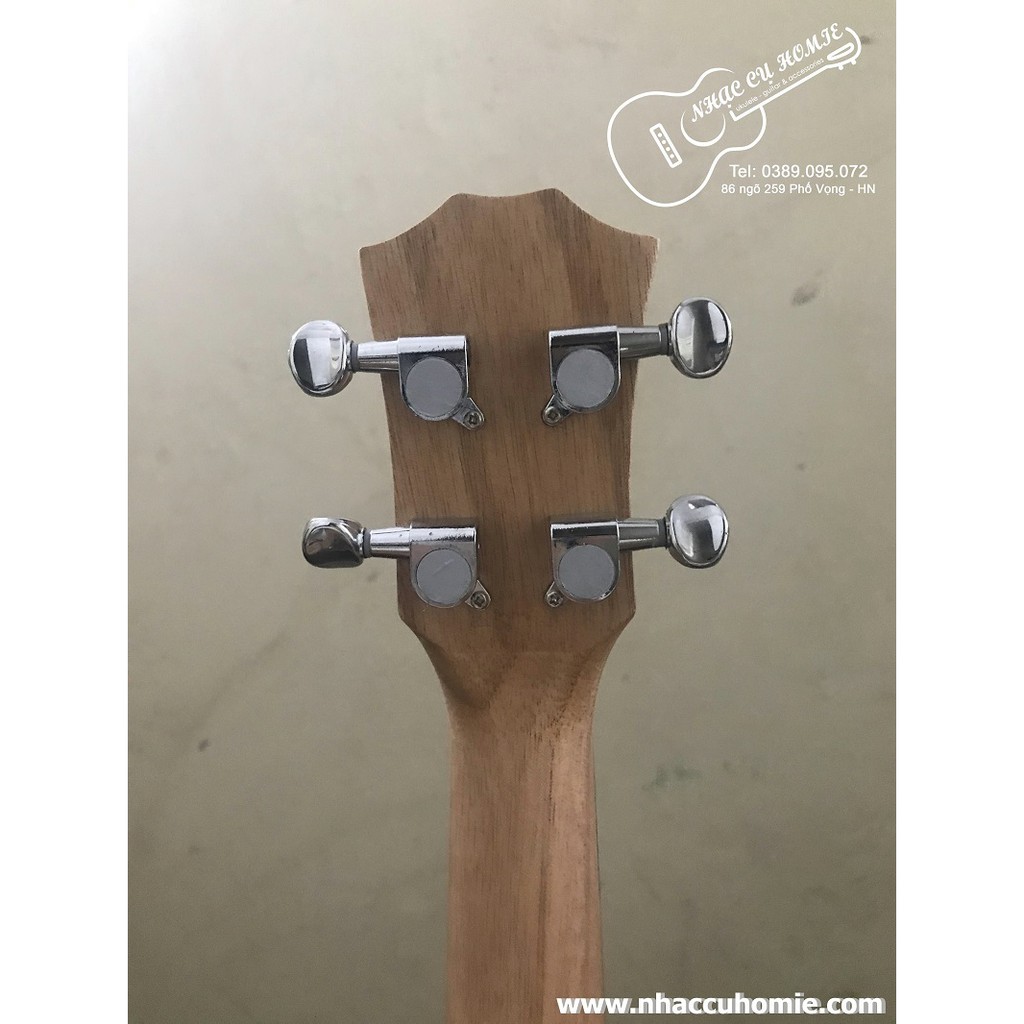 ĐÀN UKULELE MÀU GỖ ĐẠM - ĐÀN ĐẸP ÂM HAY