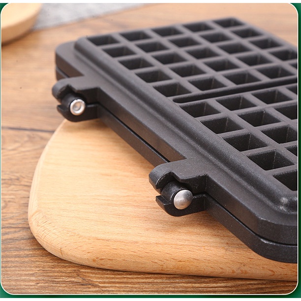 Khuôn Làm Bánh Nướng Chống Dính Waffle Chữ Nhật Hàng VNCLC