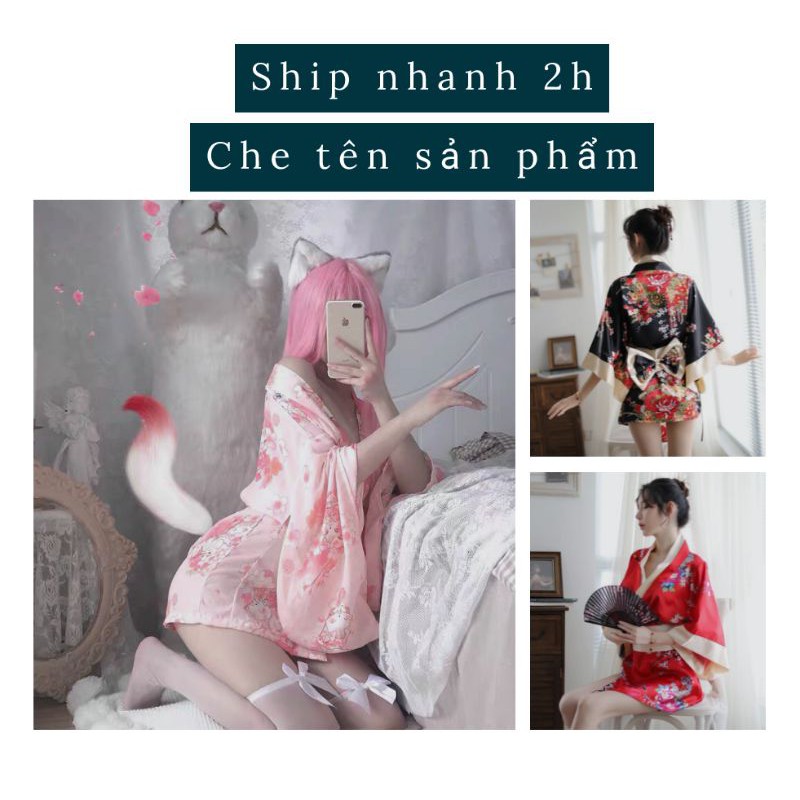 Bộ Đồ Ngủ Cosplay Sexy Kimono Nhật Bản Nàng Geisa Sexy Quyến Rũ Chụp Ảnh Studio Phòng Ngủ