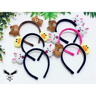 Băng đô cài tóc gấu Brown _ Cony