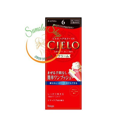 NHUỘM THẢO DƯỢC CIELO TONE 6 CỦA NHẬT