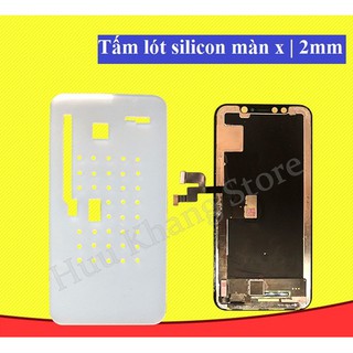 Tấm silicon lót máy tách kính màn X | 2 mm