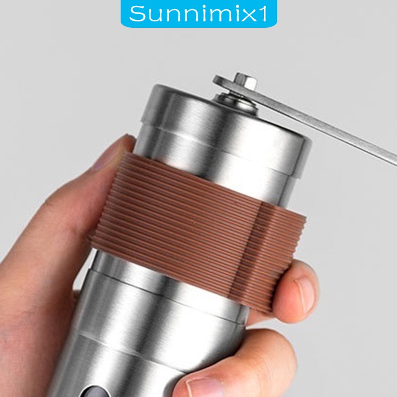 [SUNNIMIX1] Manual Coffee Grinder Adjustable Setting for Espresso French Press Camping