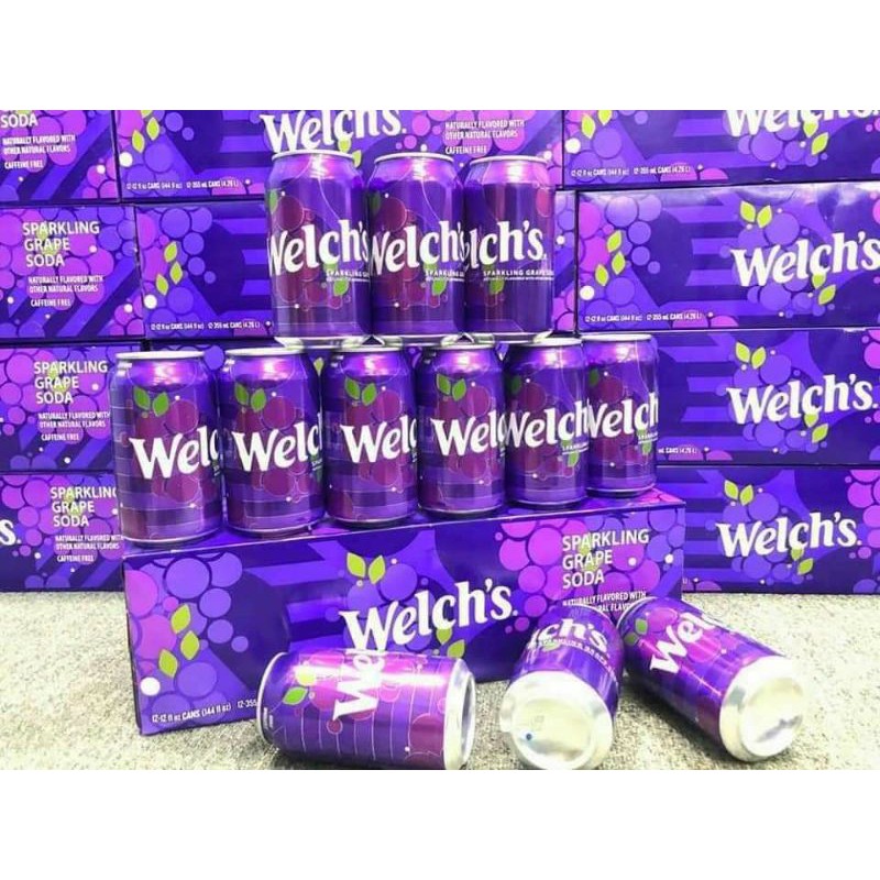 Nước Ngọt WELCH'S VỊ NHO SODA MỸ