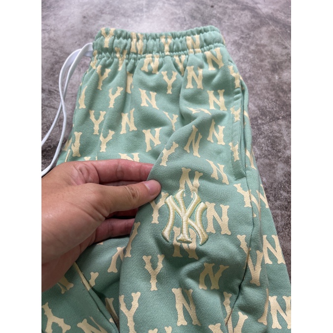 (HÀNG XUẤT XỊN) Set bộ xanh 1921 M//L//B N//Y MONOGRAM SWEATSHIRT &amp; PANTS IN MINT GREEN Made in V//N full-tag-code