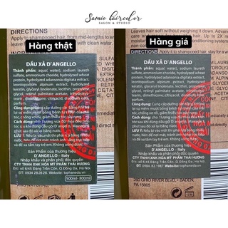 Cặp gội xả siêu phục hồi DANGELLO