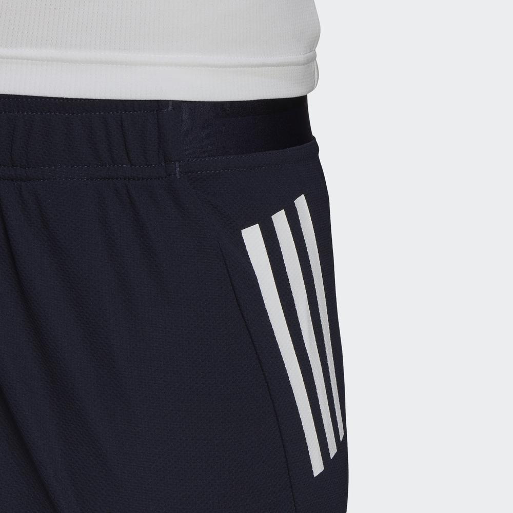 Quần Ngắn adidas TRAINING Nữ Quần Short Thể Thao 3 Sọc Dệt Kim Designed To Move Màu xanh dương H45574