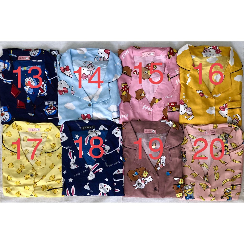 [Loại 1] Đồ bộ pijama tay ngắn - quần ngắn (Kate Thái) | BigBuy360 - bigbuy360.vn