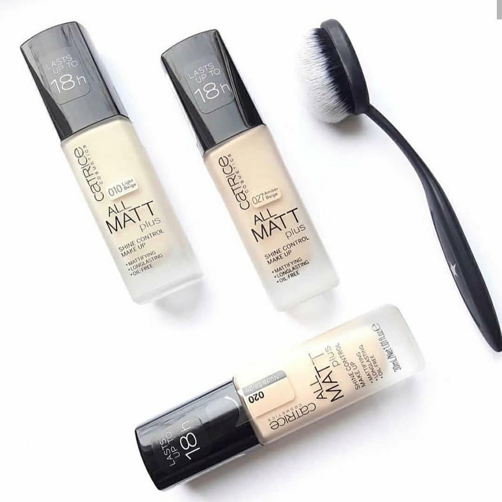 Kem Nền Catrice All Matt Plus Shine Control Make Up của Đức Đủ Bill