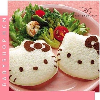Khuôn bento ép bánh mì mèo kitty