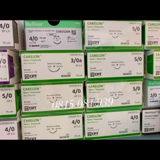 Chỉ phẫu thuật nylon 6/0