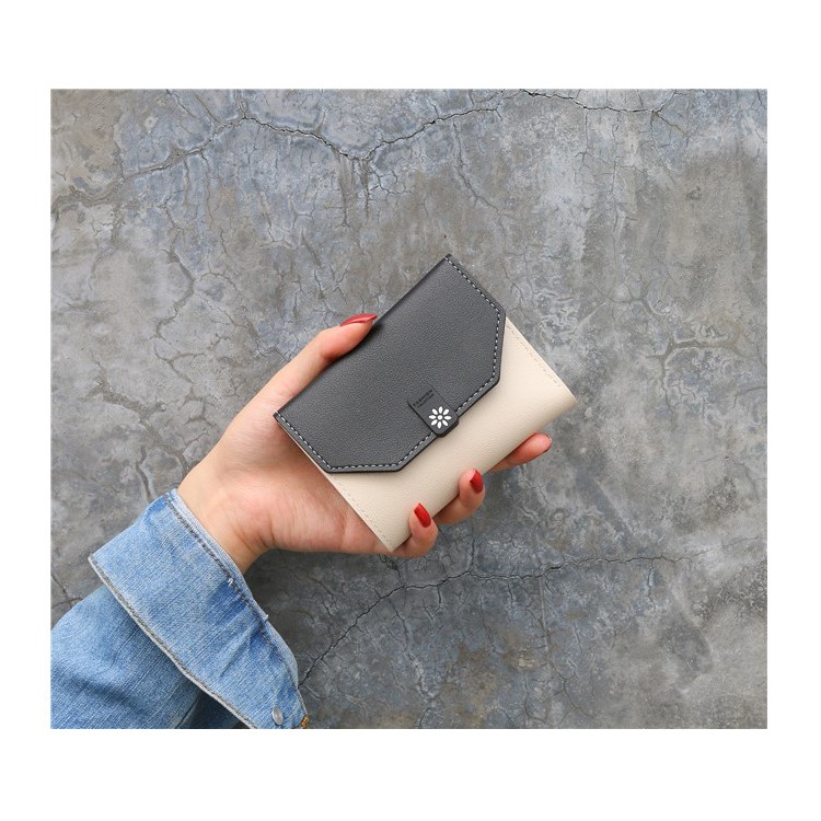 [Mã FAMAYFA2 giảm 10K đơn 50K] VÍ NỮ CẦM TAY FROM KOREA KHÓA HOA 8 CÁNH 202 CÁCH ĐIỆU TRẺ TRUNG | BigBuy360 - bigbuy360.vn