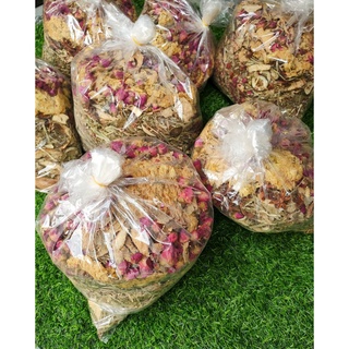 Túi 1kg Xông mặt thảo dược thiên nhiên gồm: Hoa cúc, hoa Hồng, Chanh, Hồi, Quế v.v giúp thải độc, làm sạch da, ngăn mụn