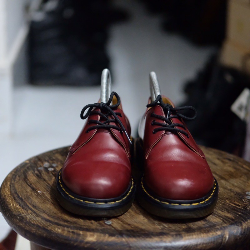 Giày Dr Martens 1461 Chery red - Size 36 - Hàng chính hãng đã qua sử dụng