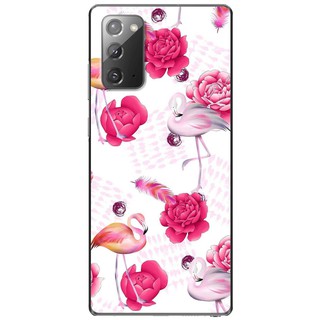 Ốp lưng Samsung Galaxy Note 20, Note 20 Ultra in hình Hạc hồng