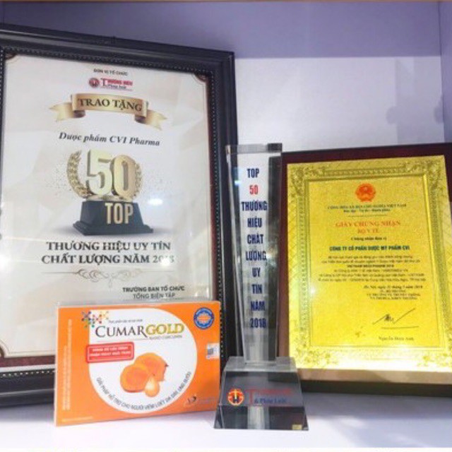 Cumargold new hỗ trợ bảo vệ niêm mạc dạ dày, viêm loét dạ dày, tá tràng...