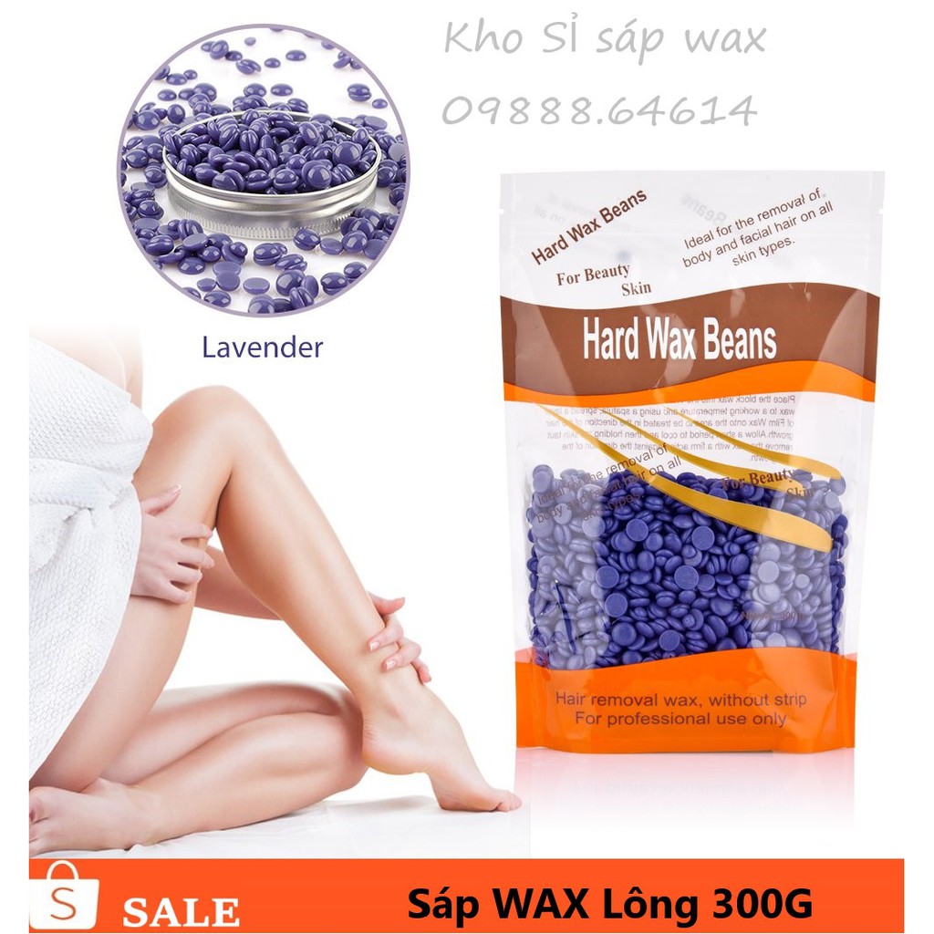 [SALE] SÁP WAX Lông Nóng Dạng Hạt Hard Wax Beans 300G Chính Hãng