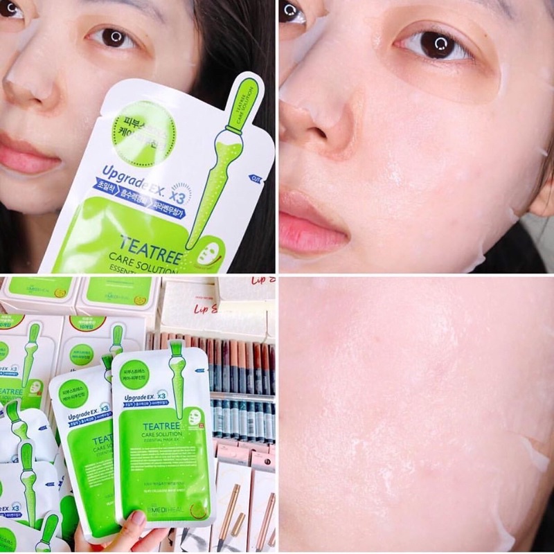 Mặt nạ Mediheal Tea Tree | Essential Mask hộp 10 miếng