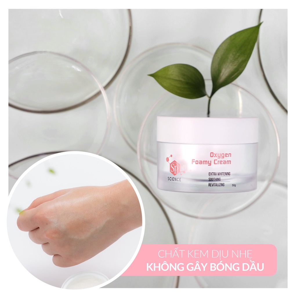 KEM DƯỠNG DA TĂNG CƯỜNG OXY SPSCIENCE - OXYGEN FOAM CREAM