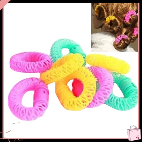 Bộ 6 / 8 Dụng Cụ Uốn Tóc Xoăn Tiện Dụng DIY