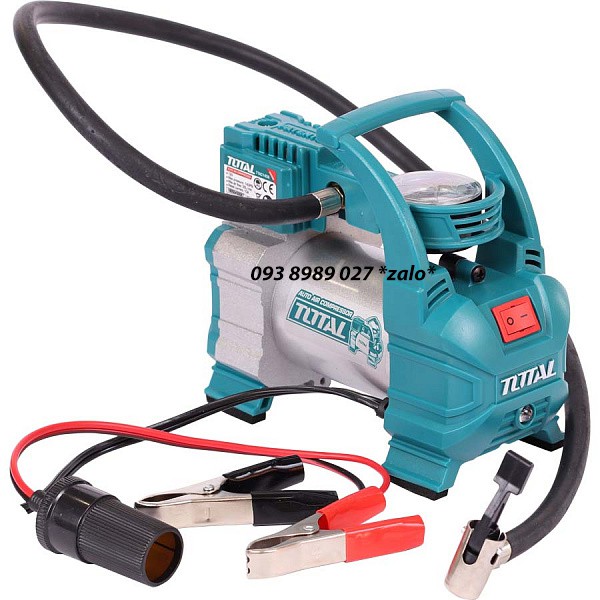 MÁY BƠM HƠI LỐP XE Ô TÔ TOTAL 12V TTAC1406