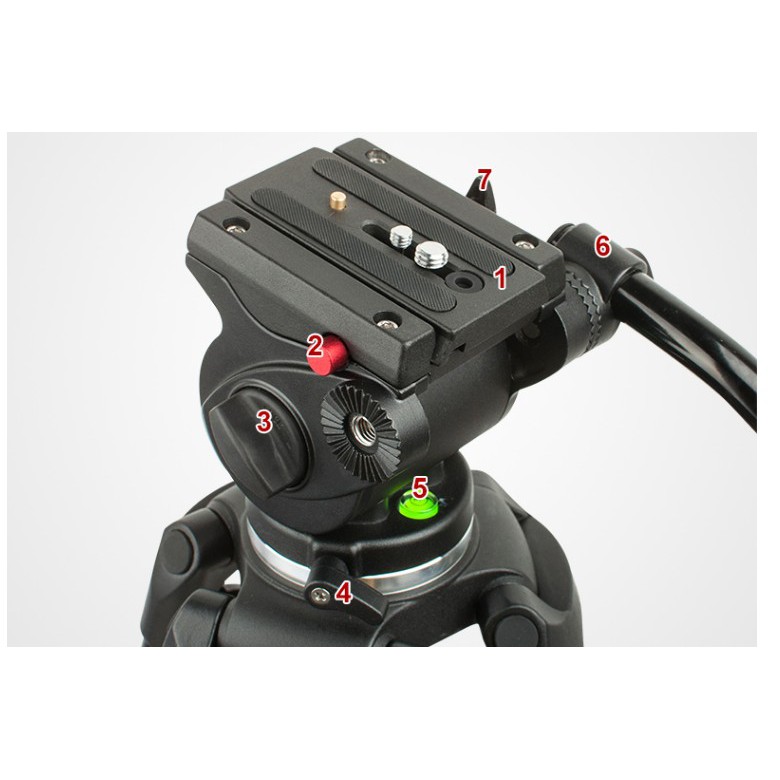 Chân máy quay Jiejang JY-0606B