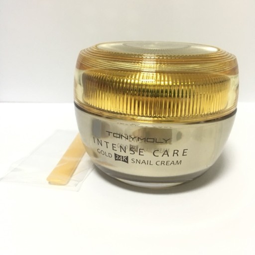 Kem dưỡng da Tonymoly Intense Care Gold 24K Snail Cream Kem ốc sên ngày KEM DƯỠNG ỐC SÊN VÀNG Kem dưỡng trắng da nâng tone Ốc Sên Tonymoly Intense Care Gold 24K Snail Cream 45ml