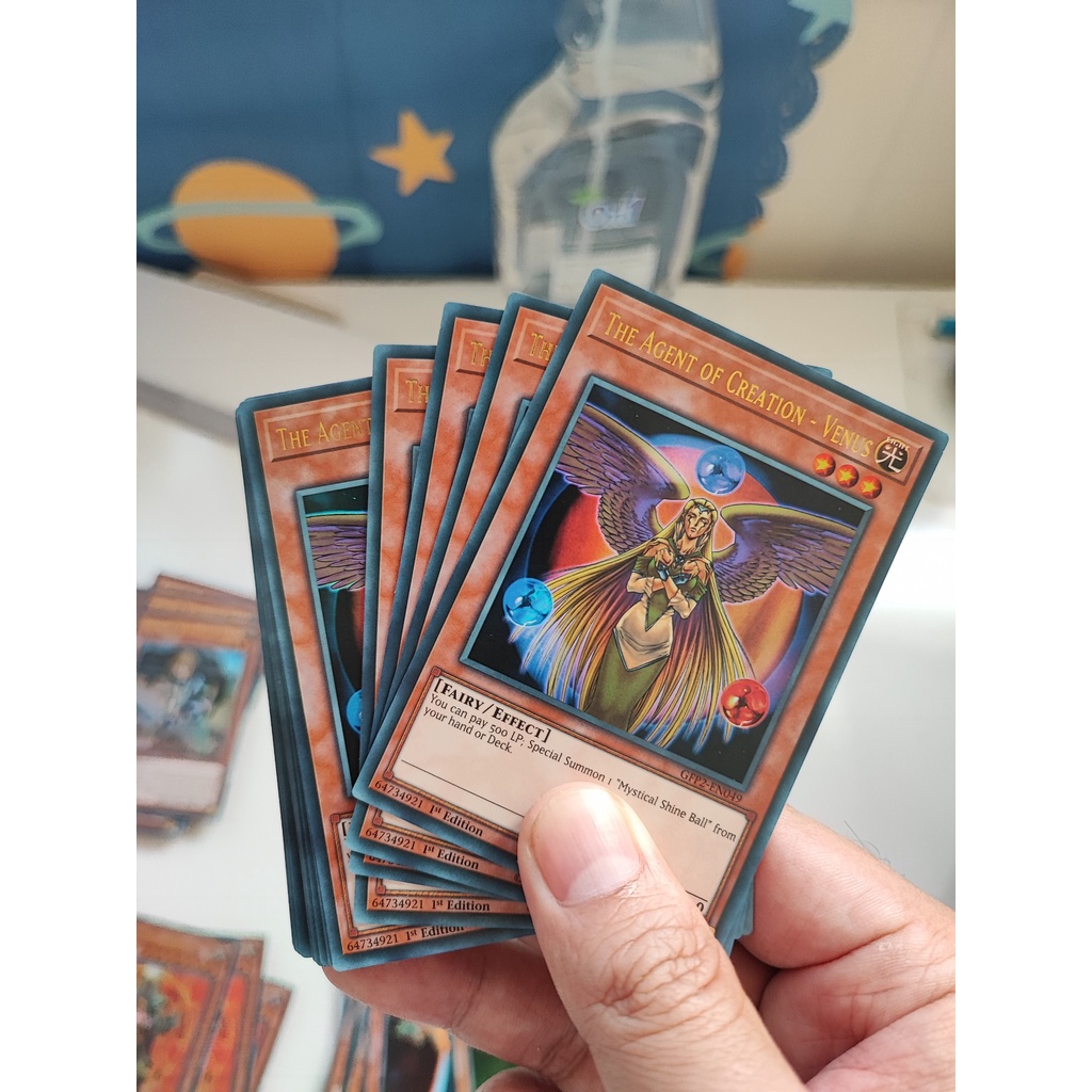 1 lá thẻ bài The Agent of Creation - Venus - GFP2-EN049 - Ultra Rare 1st Edition