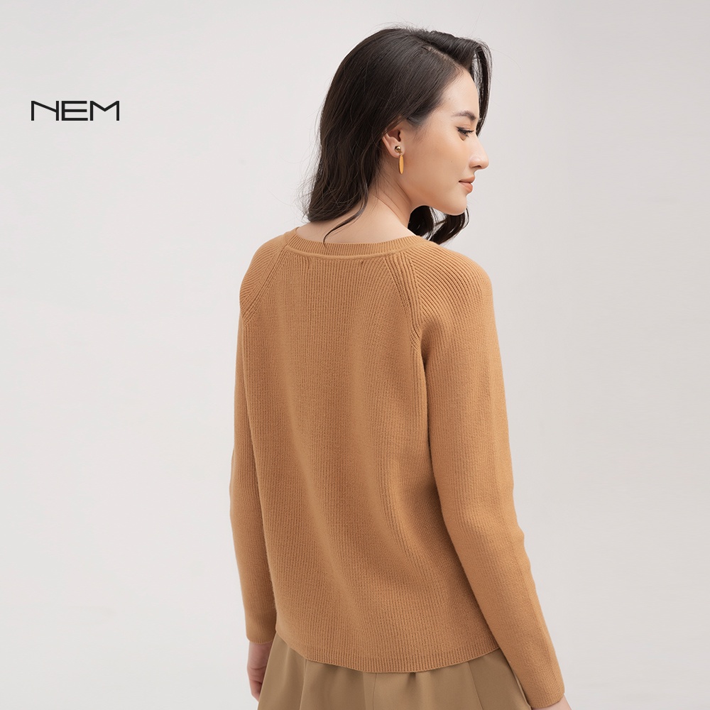Áo len nữ dài tay thiết kế NEM Fashion AL60122 | BigBuy360 - bigbuy360.vn