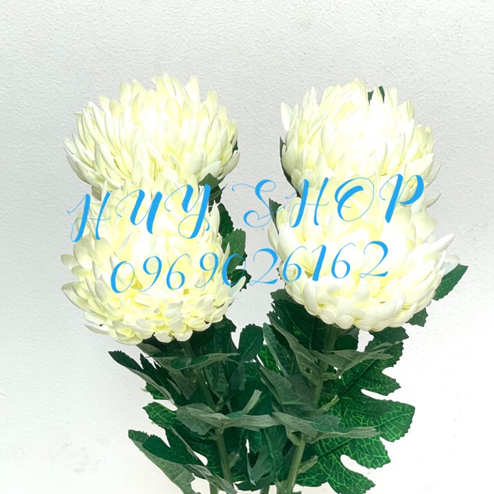 Cành Hoa CÚC CHỈ, Cúc Đại Đóa 1 Bông Vải cao cấp