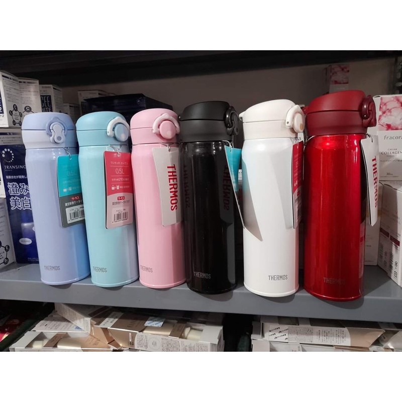 Bình giữ nhiệt Thermos cao cấp nắp bật Nhật Bản 500ml - Hàng nội địa Nhật bản