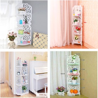 Kệ góc 4 tầng tận dụng các góc chết trong không gian mỹ thuật tiện lợi giá phải chăng