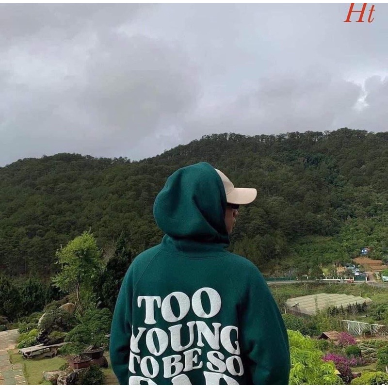 Áo hoodie TOO 2 chất H2A866