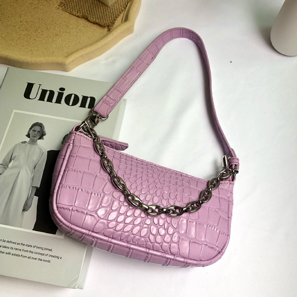 SUXI Túi đeo vai da Pu phong cách Hàn Quốc thời trang cho nữ