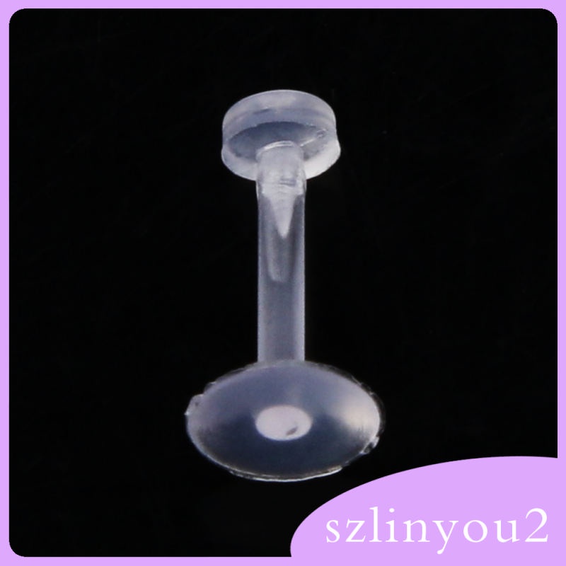 Set 10 khuyên mũi trong suốt đa năng không gây dị ứng
