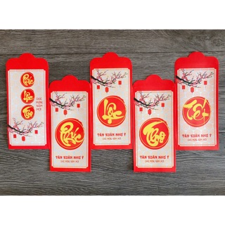 Combo 10 bao lì xì tết mẫu tự chọn