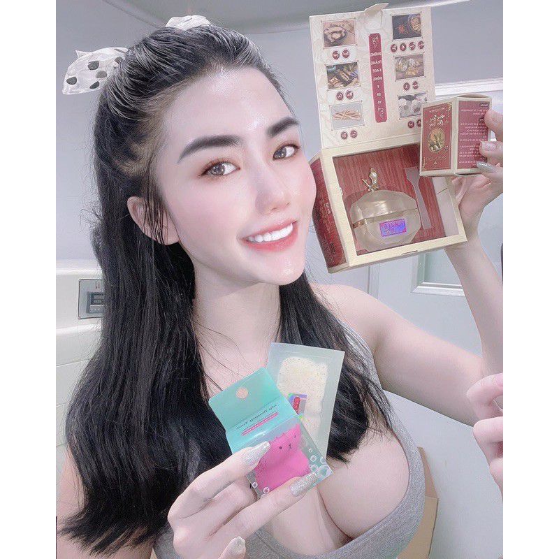 [Quà tặng đầy đủ] KEM FACE PEEL ONE ĐÔNG TRÙNG HẠ THẢO dưỡng trắng da cấp ẩm chống lão hoá tặng viên uống + test srm