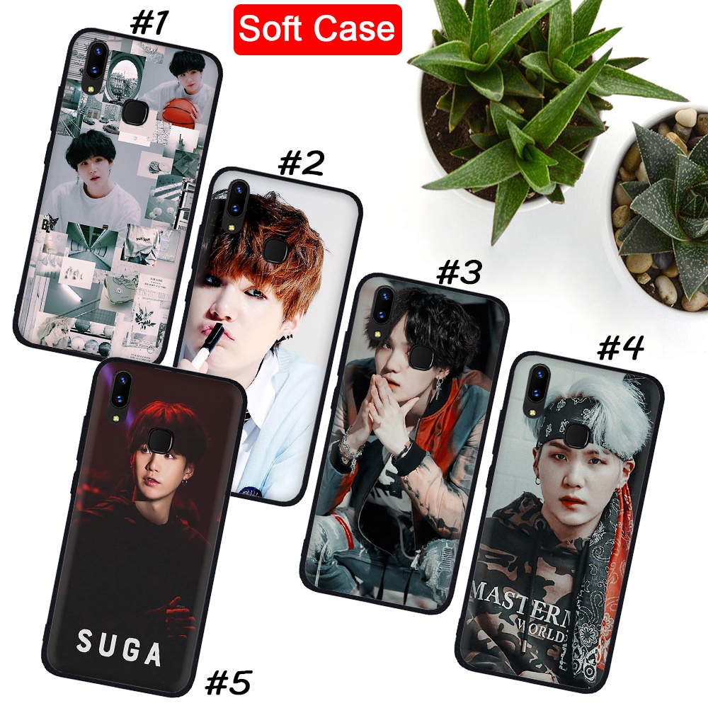 Ốp Điện Thoại Hình SUGA SE89 Cho Vivo V9 V5 V7 Plus Lite V5S Y66 Y67 Y79 Y85 Y89 Y55 Y55S Y81 Y81S Y91C U3