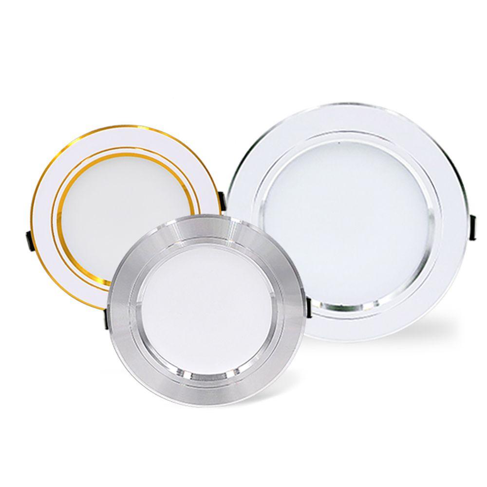 AARON1 Đèn Led Downlight Ánh Sáng Trắng Ấm 5W 9W 12W 15W 18W