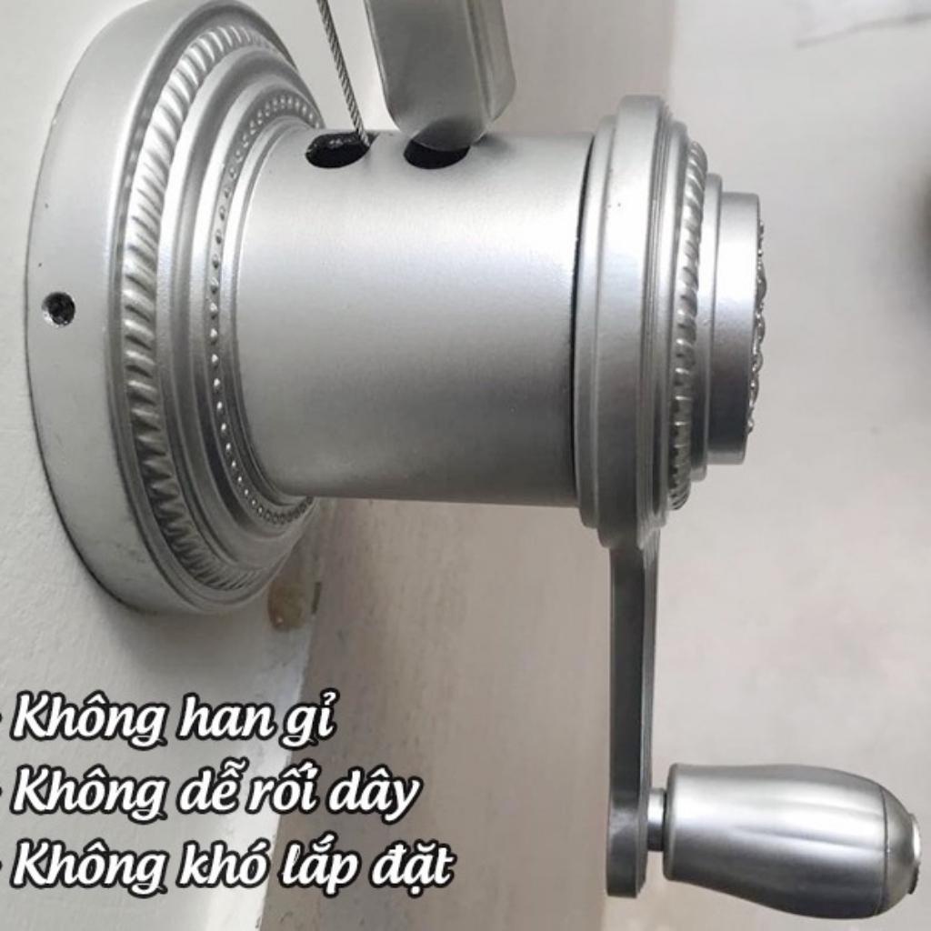 Giàn phơi thông minh Hòa Phát xếp gọn cao cấp siêu bền, giá phơi quần áo sử dụng dễ dàng chính hãng