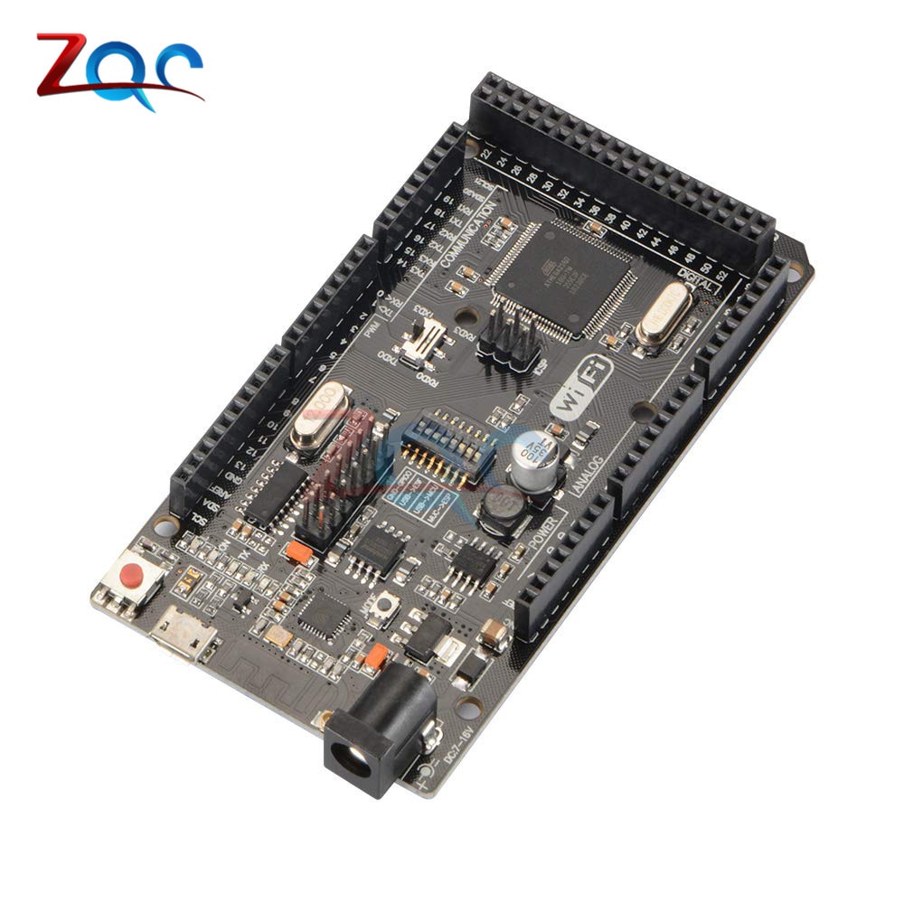 Mega2560 + WiFi R3 ATmega2560 + ESP8266 32Mb memory USB-TTL CH340G Compatible for Arduino Mega NodeMCU For WeMos ESP8266