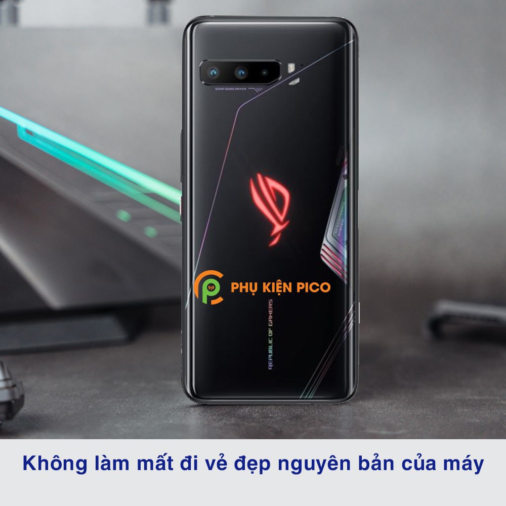 Dán lưng Asus Rog Phone 5 / Rog Phone 3 / Rog Phone 5s PPF cao cấp dẻo trong suốt full mặt lưng - Dán dẻo ROGphone