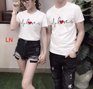 Áo đôi nhịp tim LN06